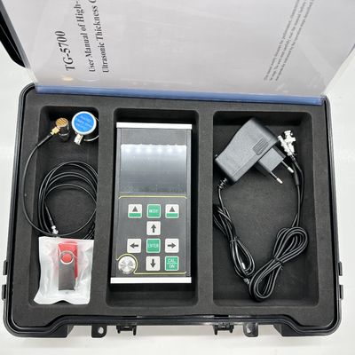 4hz 8hz 16hz পরিমাপের ফ্রিকোয়েন্সি সহ লাইটওয়েট পোর্টেবল অতিস্বনক বেধ গেজ